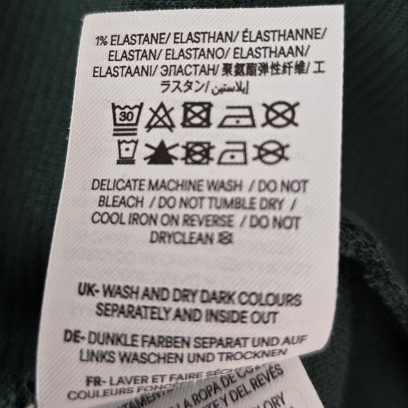 Boden Ellen Ottoman Dress Pine Green Textured Knit Pockets US 10R - Picture 13 of 14